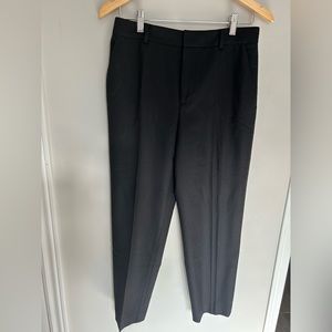 Black Wool Club Monaco cropped pants, size 4